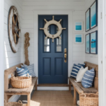 New England nautical entryway.